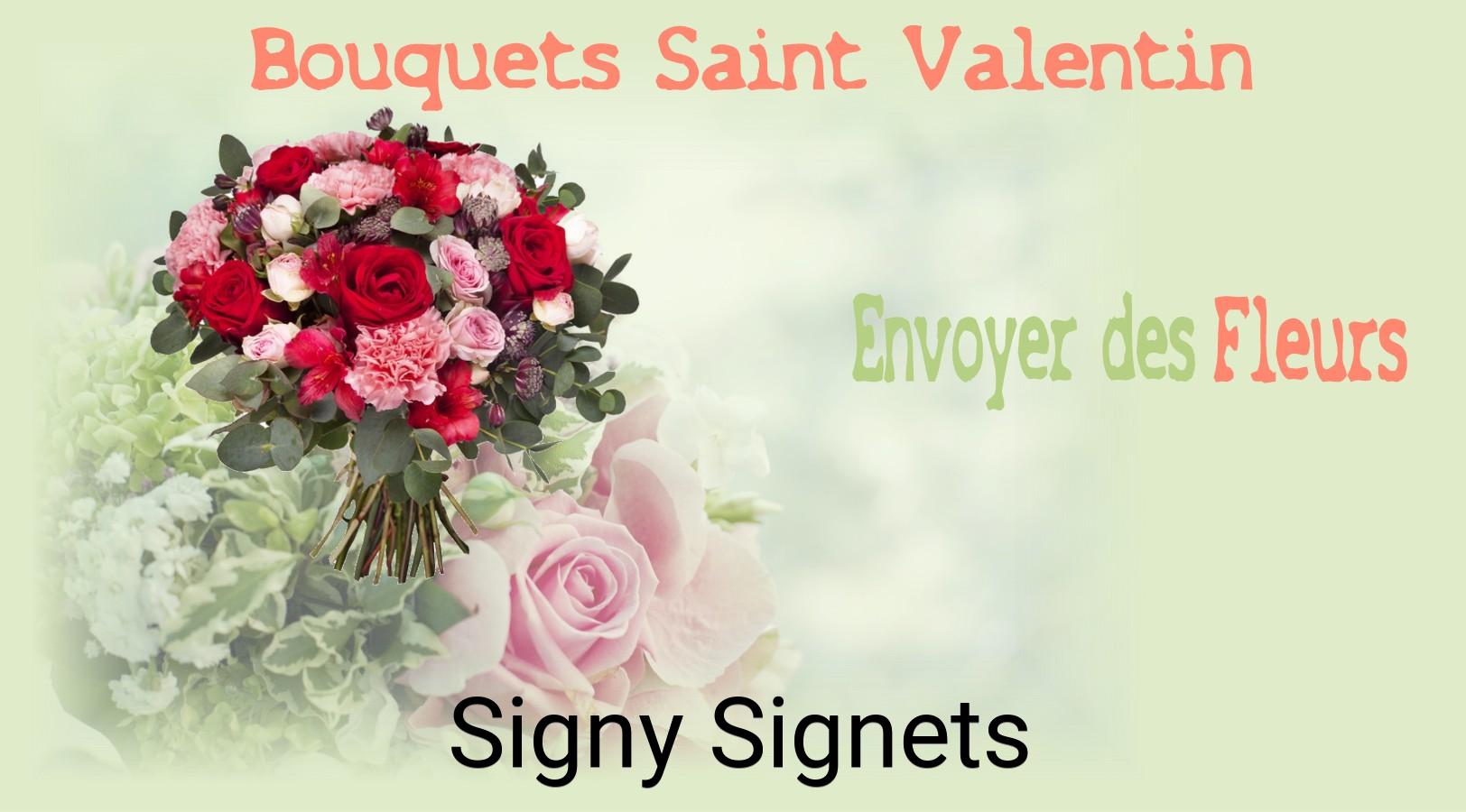 Roses de Saint-Valentin livrées à Signy-Signets
